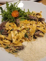 Tagliatelle Mit Rinderstreifen
